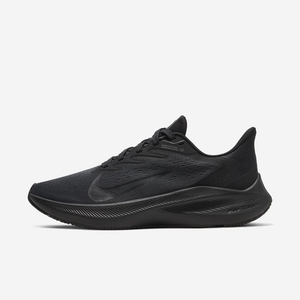 Chaussure De Running Nike Air Zoom Winflo 7 Noir 1783-092 Black/Anthracite/Black Femme | RNC-02173832